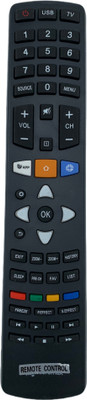 NixGlobal MMX 1330 BODY AHG FUNCTION Remote Compatible with MICROMAX 4K SMART LED LCD TV Remote Controller(Black)