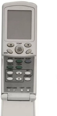 Ethex ® Re-98A Ac Remote compatible for Haier Ac (Full function) (Match all functions with your Remote before placing order) ( check all images) Remote Controller(White)