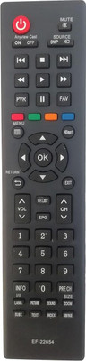BhalTech EF-22654 Led LCD Tv Remote Control Old Remote Exactly Same Remote Will Only Work Compatible for Lloyd Tv Remote Controller(Black)