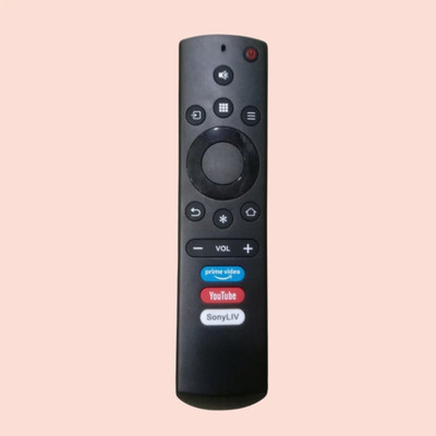Gezok KD/THRC19 Remote Control for LED or LCD TV (NON-VOICE) Compatible with Kodak, Thomson, WIthout Voice Function, TV Remote Controller(Black)