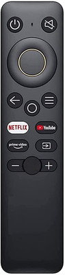 Hybite Control Compatible for Real me 4K Smart LED(Without Voice mic Function) Realme Remote Controller(Black)