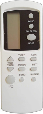 BhalTech 31 AC Compatible for  Voltas AC Remote Controller(White)
