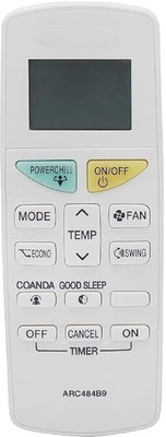 Rohit Electronics Remote Compatible for Dakin Split/Window AC Model No Powerchill Daikin Remote Controller(White)