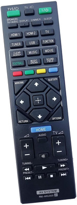 Ehop RM-ANU200 AV System Remote Control Compatible for AV System HT-IV300 Sony Remote Controller(Black)