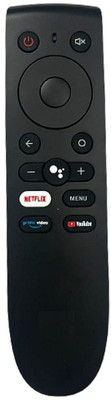 Ak Electronics Remote Control Compatible For  Smart LED TV (NON Voice) OnePlus Remote Controller(Black)