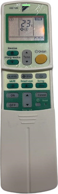 Akshita AC-092 Full Function AC Compatible For Split AC Remote Control With Back light DAIKIN Ac Remote Controller(White)