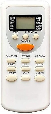 Tech Vibes Lloyd AC-49 Compatible For Lloyd Ac Remote Control [Ac-49] Lloyd AC Remote Controller(White)