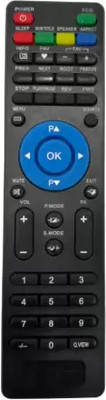 ANM Remote Control for LED LCD TV led 3225 INTEX 3225 ( SAME MODEL ONLY ) Remote Controller(Black)