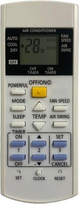 DEVBHOOMI DB- Control AC -29. Panasonic AC Remote Remote Controller(White)