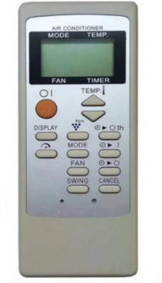 Ethex ® Re- 76 Ac Remote compatible for Sharp Ac (Match all functions with your Remote before placing order) ( check all images) Remote Controller(White)