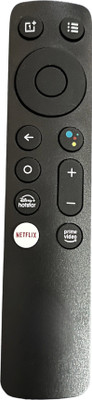 MechFox Television Remote Compatible LED/LCD Smart TV Remote Control| RM-L8A | ONE PLUS V3 Remote Controller(Black)