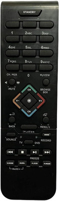 Emrse LCD/LED Remote No. 2213, Compatible for  LCD/LED TV Remote Control Onida Remote Controller(Black)