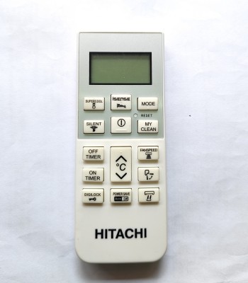 Harsh Enterprises Compatible for Hitachi Split/Window AC Remote Control  New AC Remote control with AAA Battery Free Hitachi Remote Controller(White)