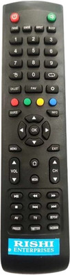 RISHI ENTERPRISES THIS REMOTE IS COMPATIBLE FOR LED TV REMOTE (LE-R90) LLOYD Remote Controller(Black)