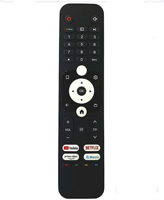 Paril ®20N TV REMOTE Compatible for Haier Smart TV LCD/LED Remote Control (No voice Command) (Exactly Same Remote Will Only Work) Remote Controller(Black)