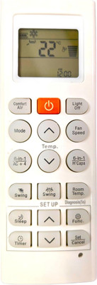 Xpecial 36S L-G AC Remote Compatible with LG 1 / 1.5 / 2 TON AC Remote Controller(White)