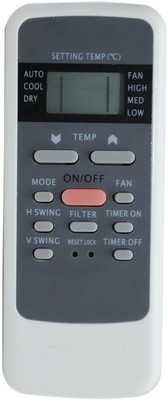 HDF AC Remote Control Compatible for  Split/Window AC HF-0329 Hitachi Remote Controller(White)