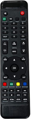 V4 Gadgets Comaptible for  Remote Original Replacement for Model 3201 3204 3214 Intex Tv Remote Controller(Black)