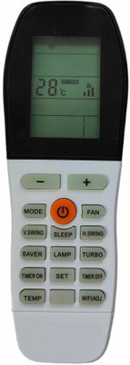 HDF Compatible for Voltas AC (248) Voltas AC Remote Controller(White)