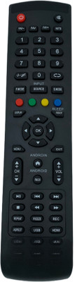 NixGlobal URC143 ZZZ FUNCTION Remote Compatible with CROWN 4K SMART LED LCD TV Remote Controller(Black)