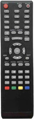 Xpecial CH09 Remote Compatible for INTEX / LLOYD / FUTEC / GENUS / HISENSE / MICROMAX / VU LED LCD TV Remote Controller(Black)