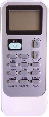 BhalTech 134 (I Feel) AC Remote Control (Old Remote Exactly Same Remote Will Only Work) Compatible for Intex AC Remote Controller(White)