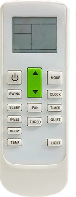 RESORB RE 172 AC Remote Control Compatible Split AC Remote Control Compatible for Bluestar AC Remote Controller(White)