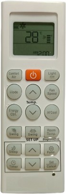 NixGlobal 36N L-G AC Remote Compatible with LG 1 / 1.5 / 2 TON AC Remote Controller(White)