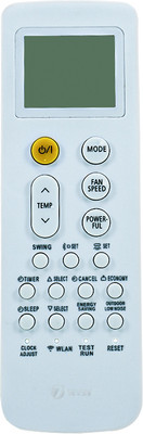 7SEVEN Compatible with O General Inverter Ac Remote Original AR-RRA2E Model 252 Suitable Split Air Conditioner ASGG24CETA-B O General Remote Controller(White)