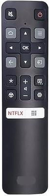 SHAILRON Compatible with  TCL Remote Controller(Black)
