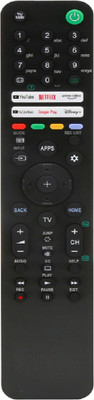 Ehop  Remote Control Compatible For  Smart TV With Youtube Sony Remote Controller(Black)