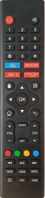 LipiWorld Led Smart Android TV Remote Control Compatible For  AKAI Tv Remote Controller(Black)