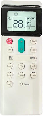 TIZOQ Remote Control Compatible for Split AC | Remote Control No. 271 Hitachi Remote Controller(White)