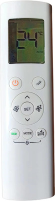 NixGlobal 213 MID-EA AC Remote Compatible with MIDEA 1 / 1.5 / 2 TON AC Remote Controller(White)