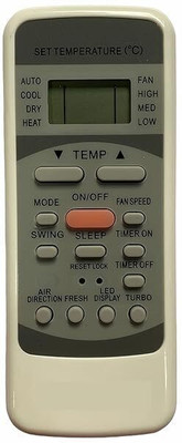 Woniry Air Conditioner Remote Control Compatible for Sansui Split Ac Remote(78) SANSUI Remote Controller(White)