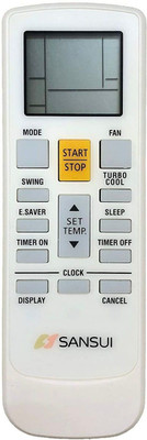 J.K. WEBSHOP Remote Compatible with  Split / Window AC (AC-231) Sansui Remote Controller(White)