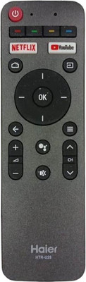 Akshita HTR-U28 TV Compatible For Smart LED LCD TV New Remote Control HAIER Remote Controller(Black)
