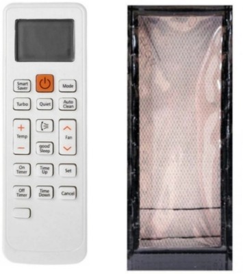 Ethex C-26 Re-90 Remote With cover (Remote+Cover) Ac Remote compatible for Samsung Ac Remote Controller(White)