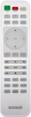 Nij Projector Remote Control BENQ Remote Controller(White)