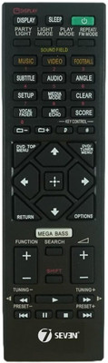 7SEVEN X70D MHC-GT4D, V44D, V50D HCD-SHAKEX10 SS-SHAKEX10 HCD-SHAKEX30 SS-SHAKEX30 Sony Remote Controller(Black)