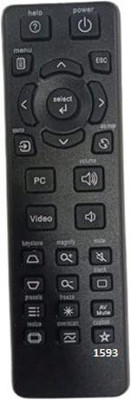 Nij 1593 Projector Remote Control IN FOCUS Remote Controller(Black)