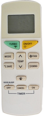 RESORB RE 132 AC Compatible/Replacement for Inverter AC Remote Control Compatible for Daikin Inverter AC Remote Controller(White)