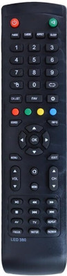 RESORB LED 380 Remote Controller Compatible Remote Lloyd LED LCD TV Compatible Remote control for LLoyd LED LCD TV. Remote Controller(Black)