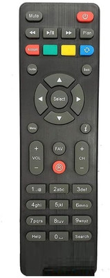 TIZOQ Remote Control Compatible for Hathway Set Top Box Remote Controller(Please Match The Image with Your Old Remote - Black)