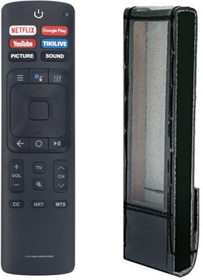Paril (Remote+Cover) Tv Remote compatible for VU Smart led/lcd Tv TvR-78 RC With PU Leather Protective Cover( EXACTLY SAME REMOTE WILL ONLY WORK) Remote Controller(Black) Paril (Remote+Cover) Tv Remote compatible for VU Smart led/lcd Tv TvR-78 RC With PU Leather Protective Cover( EXACTLY SAME REMOTE WILL ONLY WORK) Remote Controller(Black)