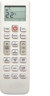 ERNIL AC Remote Compatible for GLS18I5FWGEA GLS24I5FWGEL GLS12I5FWGEV GLS12I4FWCXT GLS12I3FWSVRV Lloyd Split AC Remote (Your Old Remote Must be Exactly Same) Remote Controller(White)