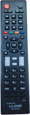 Tke  ER-22645L Led LCD Tv Remote (AQA) Lloyd Remote Controller(Black)