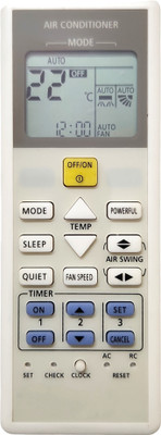 ERNIL 157B Compatible AC Remote For Panasonic Split/Window AC Remote (Powerful Button)(Old Remote Must be Same) Remote Controller(White)