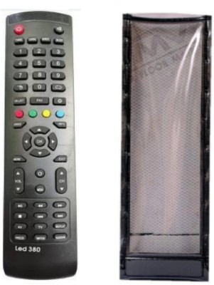 Paril (Remote+Cover) Tv Remote compatible for Lloyd Smart led/lcd Tv TvR-13 RC With PU Leather Protective Cover( EXACTLY SAME REMOTE WILL ONLY WORK) Remote Controller(Black)