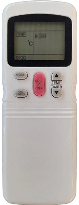 RESORB RE 24A BLUESTAR Compatible for Midea, Voltas and Lloyd Air conditioner Remote Controller(White)